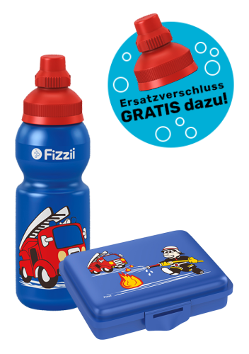 Fizzii Set Feuerwehr blau